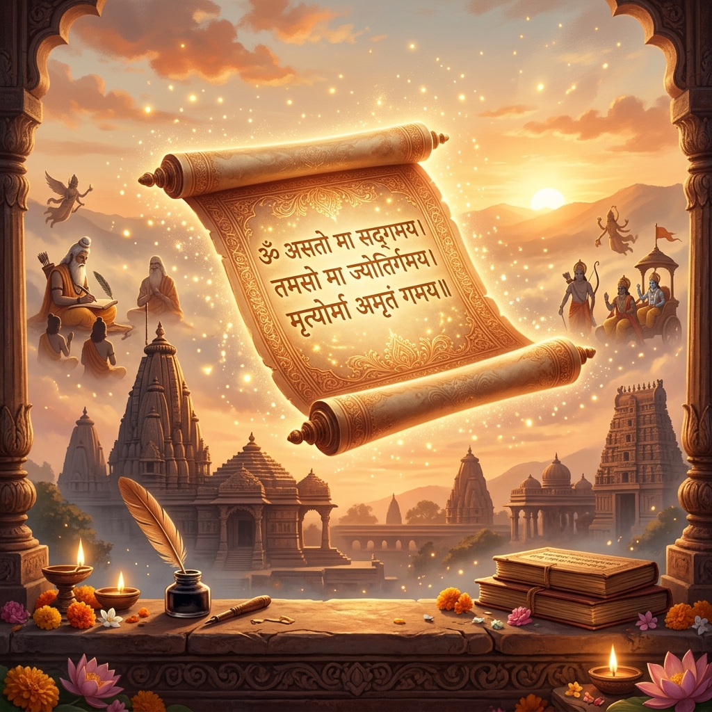 Indian Literature Morning Glow